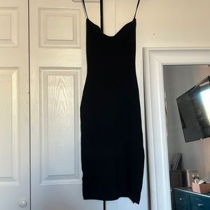 Abercrombie black strapless sweater dress - new with tags! Perfect condition